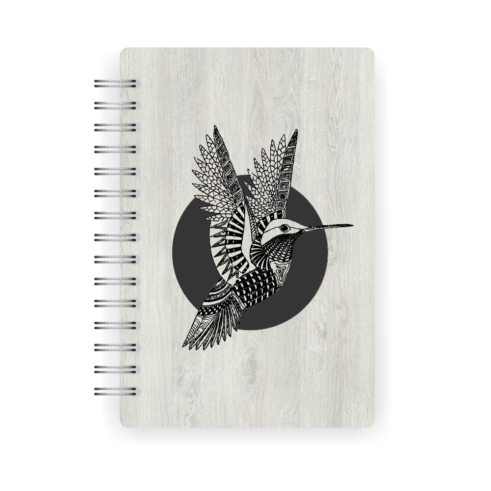 Cuaderno de Madera | Colibrí |