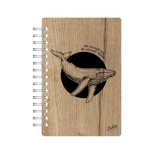 Cuaderno de Madera | Ballena |