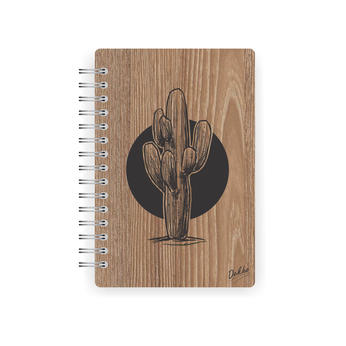 Cuaderno de Madera | Cactus |