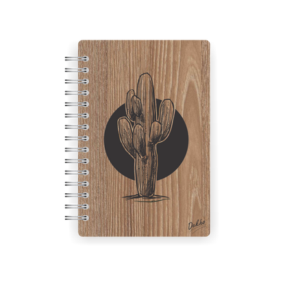 Cuaderno de Madera | Cactus |