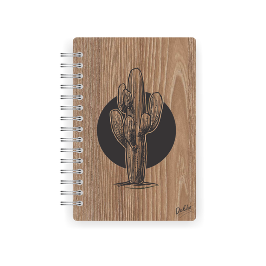 Cuaderno de Madera | Cactus |