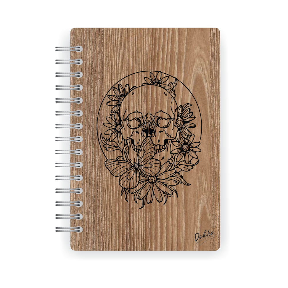 Cuaderno de Madera | Calavera |