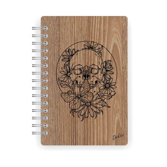 Cuaderno de Madera | Calavera |