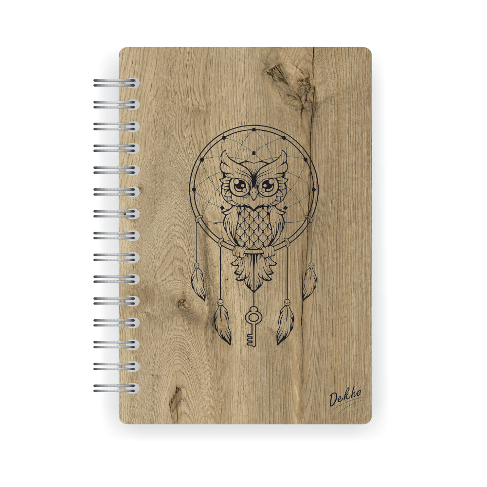 Cuaderno de Madera | Búho |