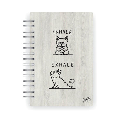 Cuaderno de Madera | Inhale Exhale |