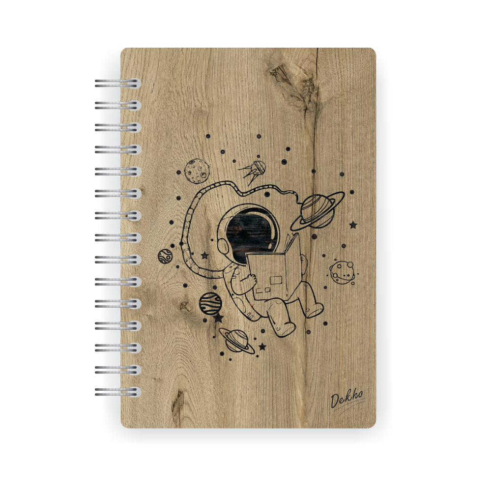 Cuaderno de Madera | Astronauta |