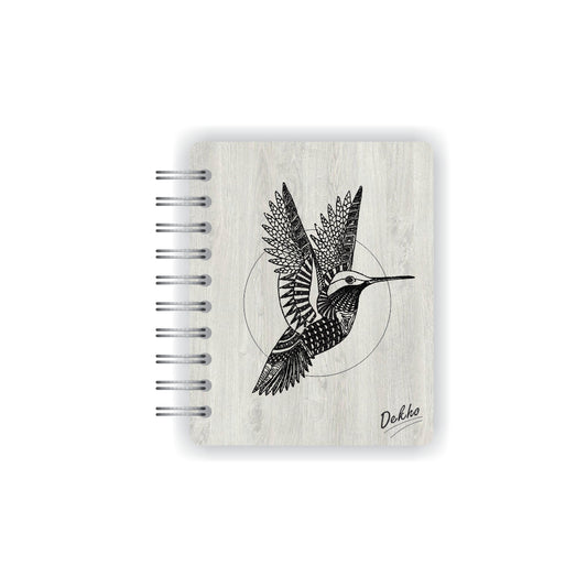 Libreta de Madera | Colibrí |