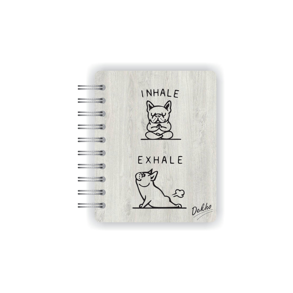 Libreta de Madera | Inhale Exhale |