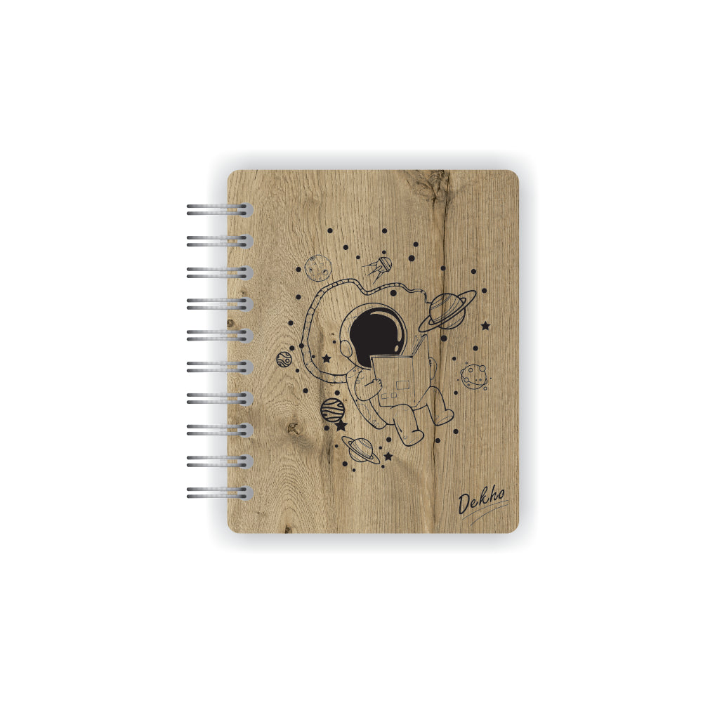 Libreta de Madera | Astronauta |