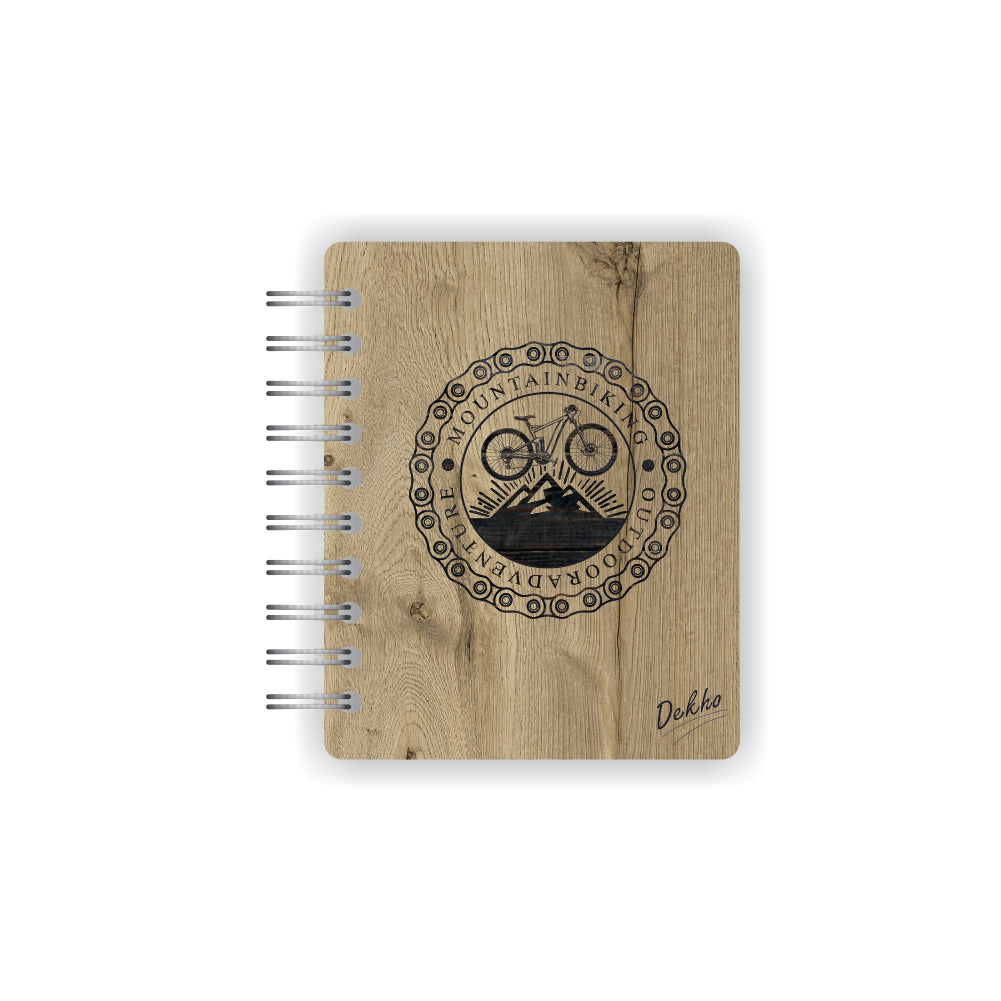 Libreta de Madera | Mountain Bike |